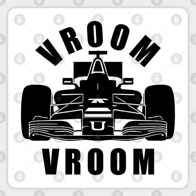 Formula One Vroom Vroom | F1 Magnet by TMBTM